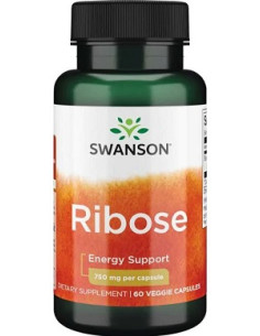 Ribose, 750mg - 60 vcaps | Swanson