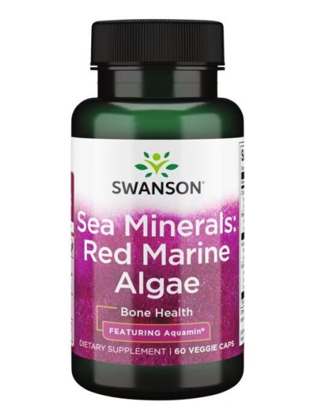 Sea Minerals: Red Marine Algae - 60 vcaps | Swanson