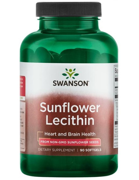 Sunflower Lecithin - 90 softgels | Swanson