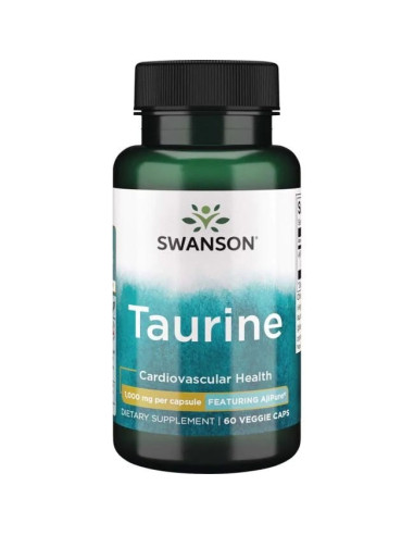 Taurine, 1000mg - 60 vcaps | Swanson
