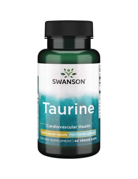 Taurine, 1000mg - 60 vcaps | Swanson