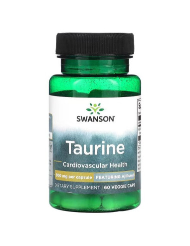 Taurine, 500mg - 60 vcaps | Swanson