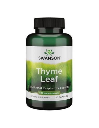 Thyme Leaf, 500mg - 120 caps | Swanson