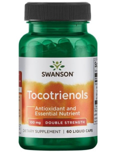 Tocotrienols, 100mg Double Strength - 60 liquid caps |...
