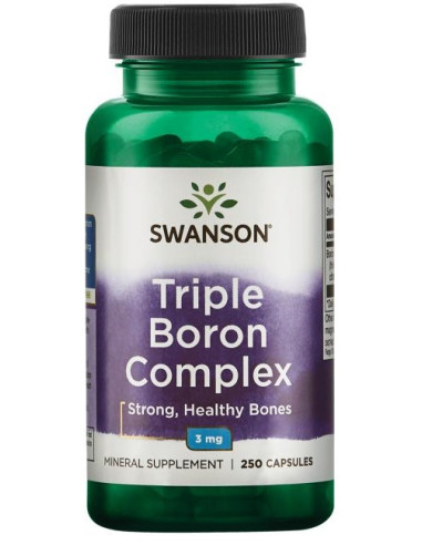 Triple Boron Complex, 3mg - 250 caps | Swanson