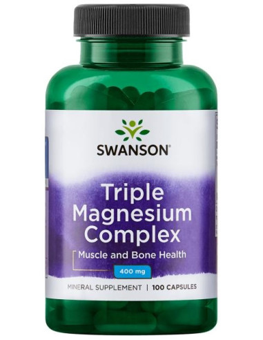 Triple Magnesium Complex, 400mg - 100 caps |...