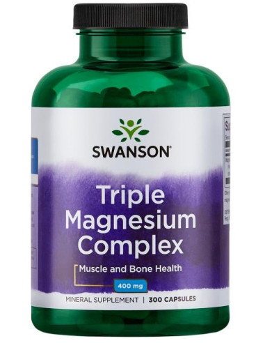 Triple Magnesium Complex, 400mg - 300 caps |...