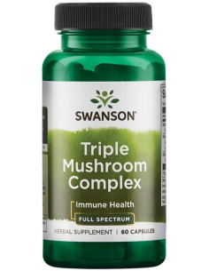 Triple Mushroom Complex - 60 caps | Swanson