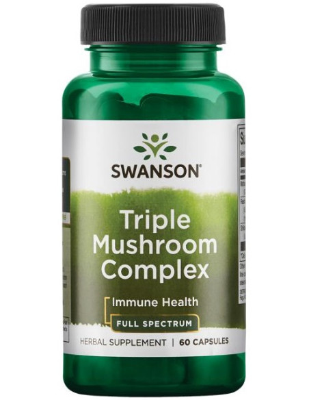 Triple Mushroom Complex - 60 caps | Swanson