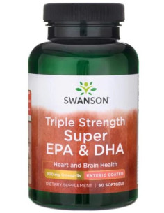 Triple Strength Super EPA & DHA, 900mg - 60 softgels |...