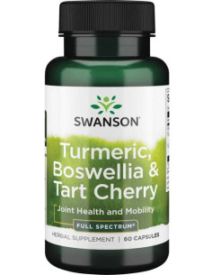 Turmeric, Boswellia & Tart Cherry - 60 caps | Swanson