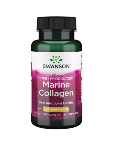Type I Hydrolyzed Marine Collagen - 60 caps |...