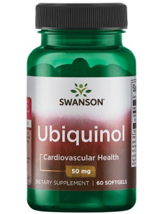 Ubiquinol, 50mg - 60 softgels | Swanson