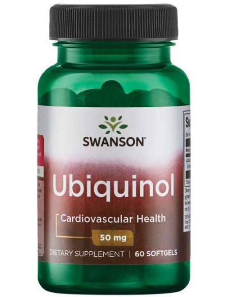Ubiquinol, 50mg - 60 softgels | Swanson