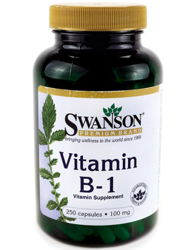 Vitamin B-1 (Thiamin), 100mg - 250 caps | Swanson