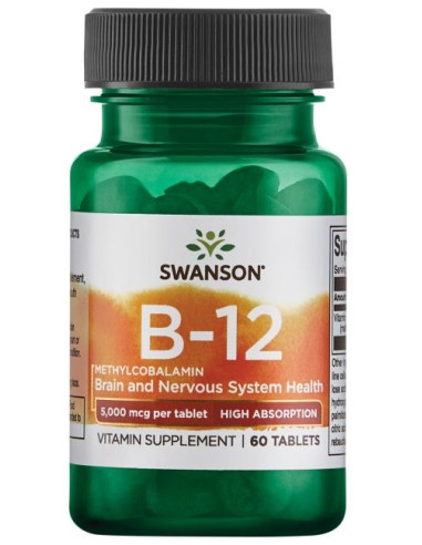 Vitamin B-12 Methylcobalamin, 5000mcg High...
