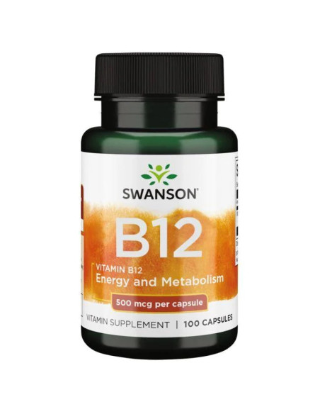 Vitamin B12, 500mcg - 100 caps | Swanson