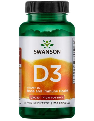 Vitamin D-3, 1000 IU - 250 caps | Swanson