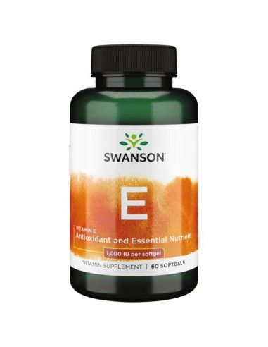 Vitamin E, 1000 IU - 60 softgels | Swanson