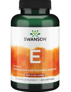 Vitamin E, 400 IU - 250 softgel | Swanson