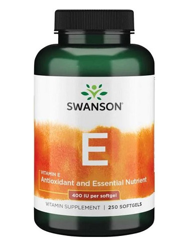 Vitamin E, 400 IU - 250 softgel | Swanson