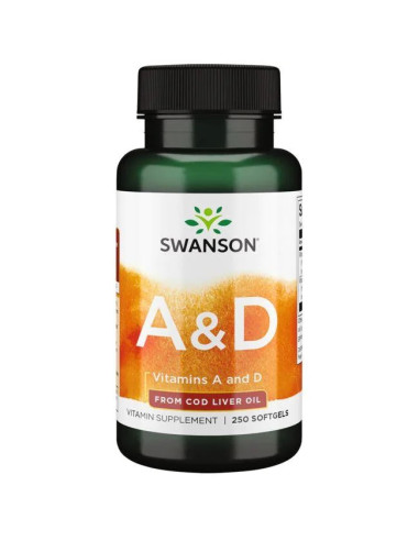 Vitamins A & D - 250 softgels | Swanson