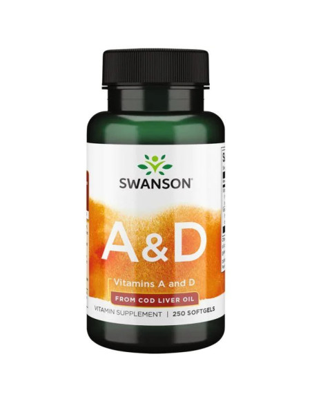 Vitamins A & D - 250 softgels | Swanson