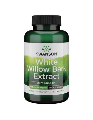 White Willow Bark Extract, 500mg - 120 caps |...