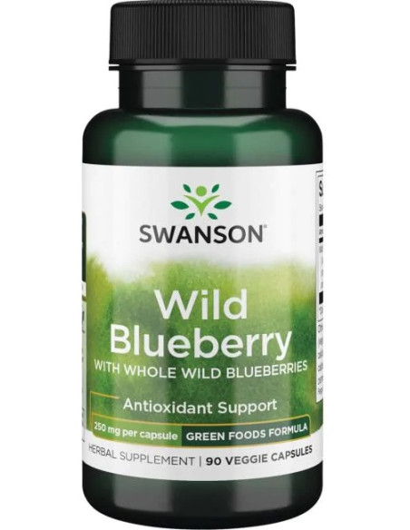 Wild Blueberry, 250mg - 90 vcaps | Swanson