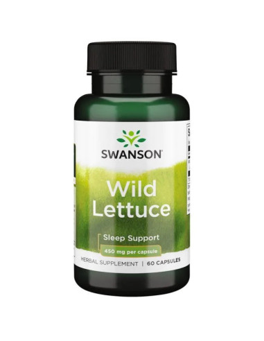 Wild Lettuce, 450mg - 60 caps | Swanson