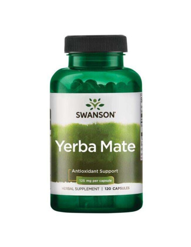 Yerba Mate, 125mg - 120 caps | Swanson