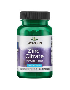 Zinc Citrate, 30mg - 60 caps | Swanson