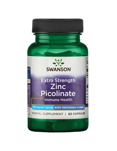 Zinc Picolinate Body Preferred Form, 50mg Extra...