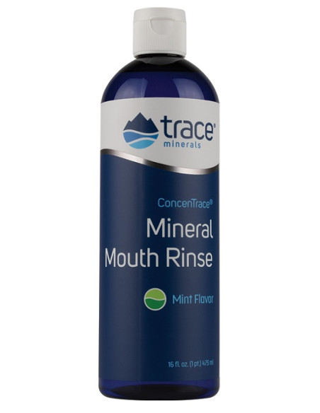 ConcenTrace Mineral Mouth Rinse, Mint - 473 ml. | Trace Minerals