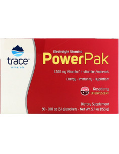 Electrolyte Stamina Power Pak, Raspberry - 30 packets |...