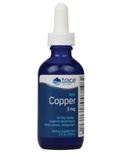 Ionic Copper, 3mg - 59 ml. | Trace Minerals