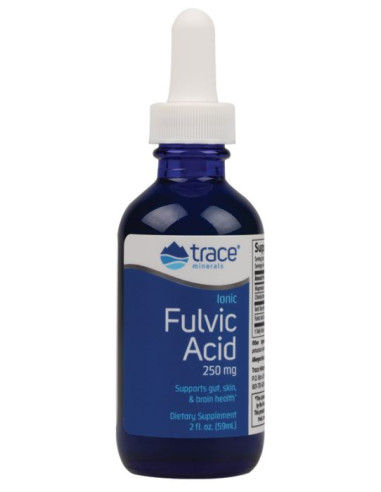 Ionic Fulvic Acid, 250mg - 59 ml. | Trace Minerals