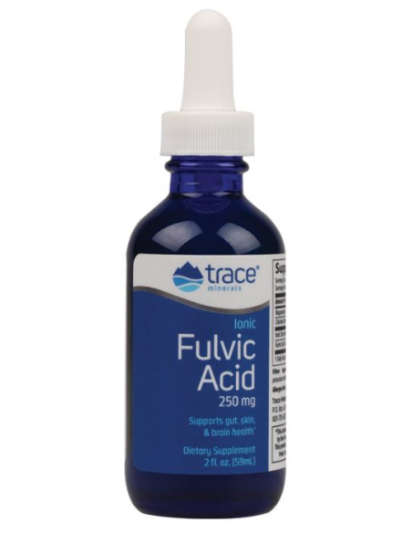 Ionic Fulvic Acid, 250mg - 59 ml. | Trace Minerals