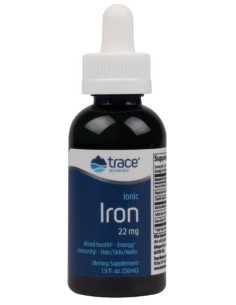 Ionic Iron, 22mg - 56 ml. | Trace Minerals
