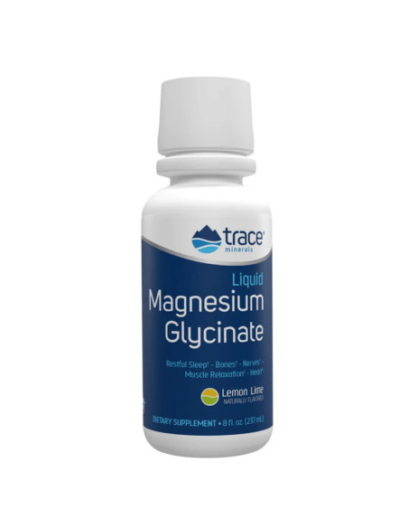 Liquid Magnesium Glycinate, Lemon Lime - 237 ml. | Trace Minerals