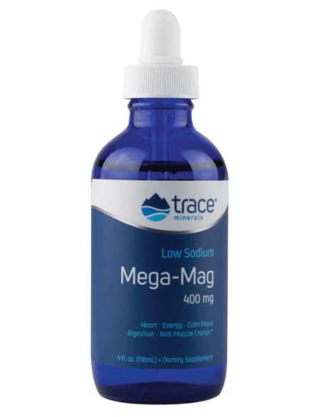 Mega-Mag, 400mg - 118 ml. | Trace Minerals
