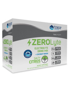 ZEROLyte, Salty Citrus - 30 packets | Trace Minerals