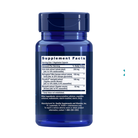 Quick Brain Nootropic - 30 vegetarian capsules | Life Extension