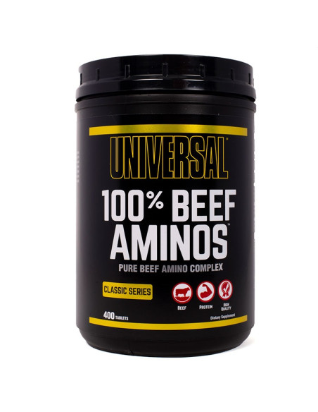 100% Beef Aminos - 400 tablets | Universal Nutrition