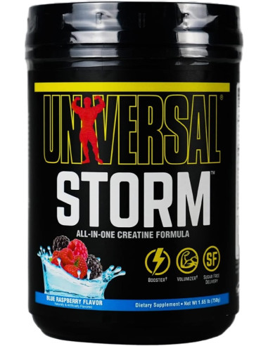 Storm, Blue Raspberry - 750g | Universal Nutrition