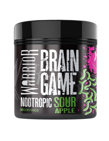 Brain Game, Sour Apple - 360g | Warrior
