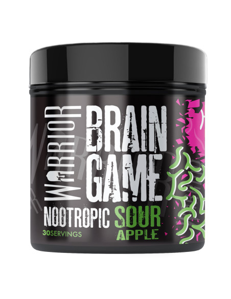 Brain Game, Sour Apple - 360g | Warrior