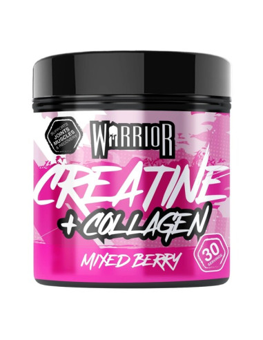 Creatine + Collagen, Mixed Berry - 270g | Warrior