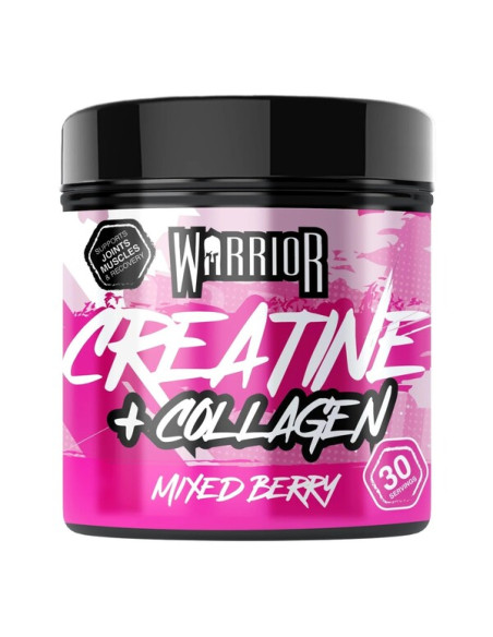 Creatine + Collagen, Mixed Berry - 270g | Warrior