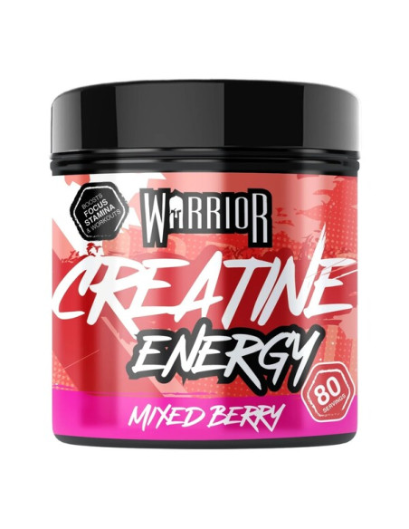 Creatine + Energy, Mixed Berry - 360g | Warrior